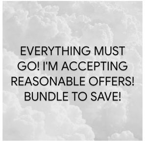 EVERYTHING MUST GO!!! Offer anything!